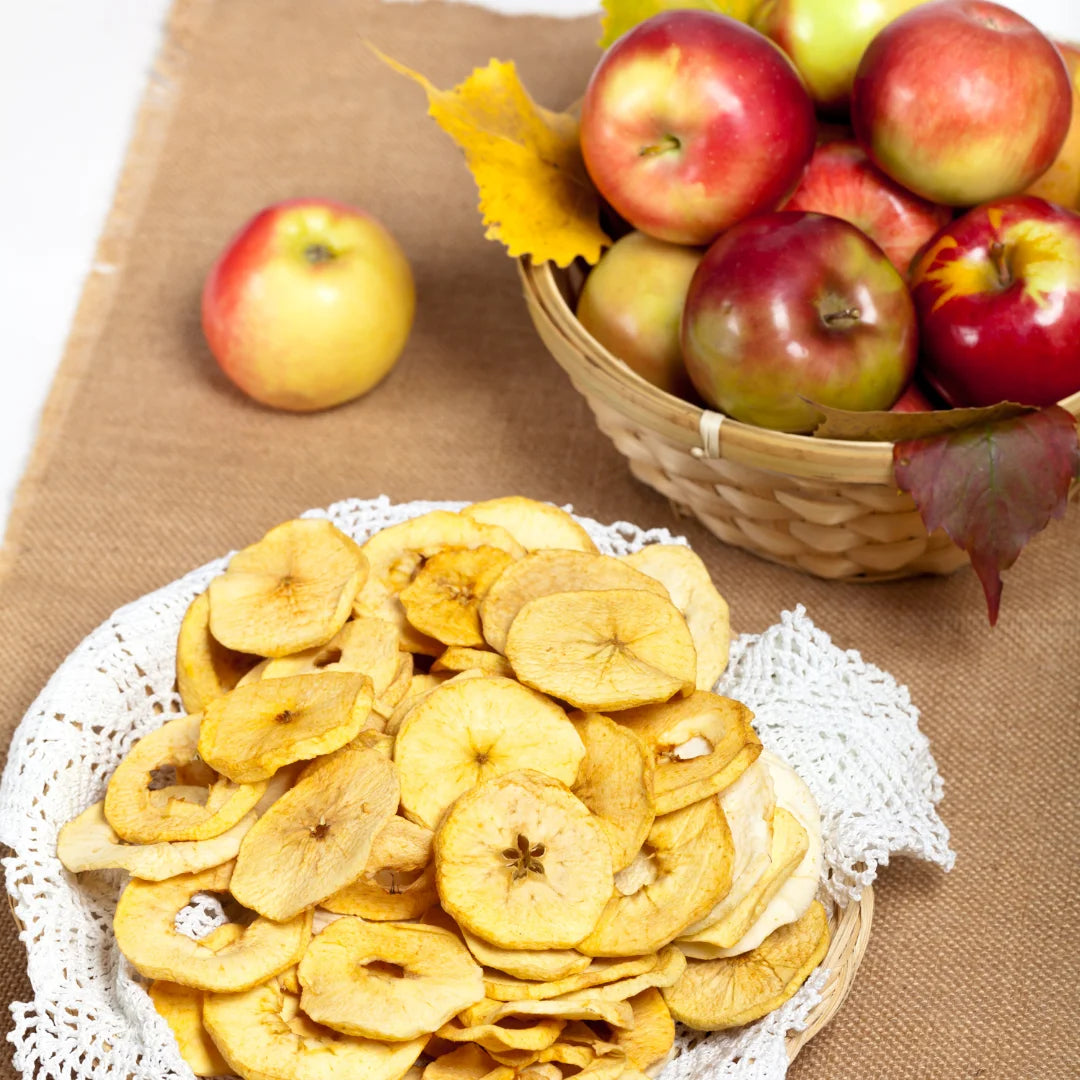 Nature’s Peak Premium Dried Apple Slices | 100% Natural Sun-Dried Apples | Healthy Snack