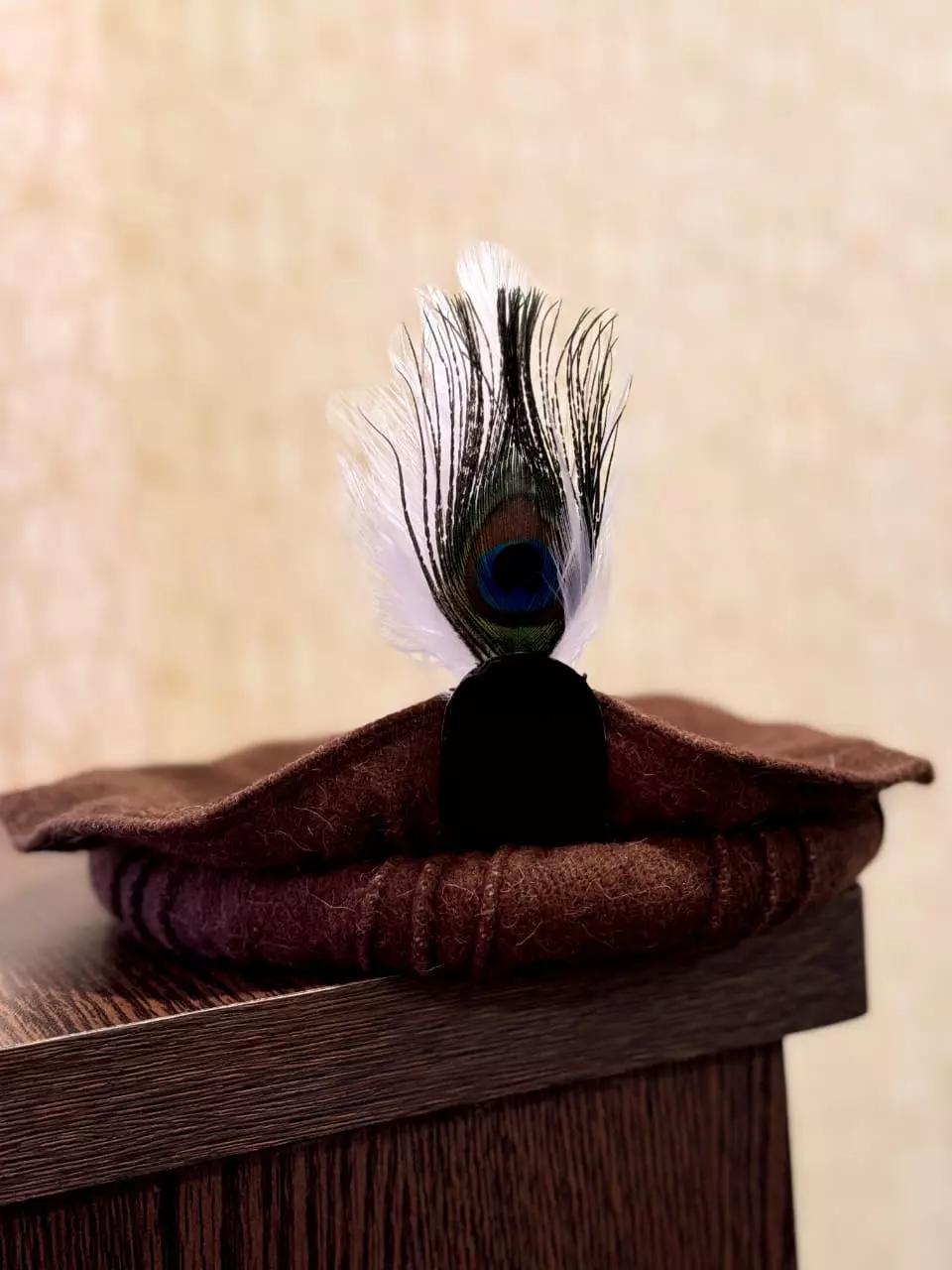 Nature’s Peak Chitrali Cap with Markhor Lapel Pin