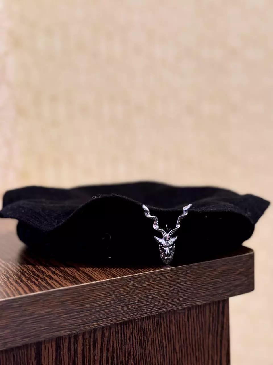 Nature’s Peak Chitrali Cap with Markhor Lapel Pin